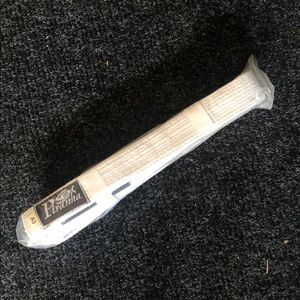 Piranha White Martial Arts Belt - Men